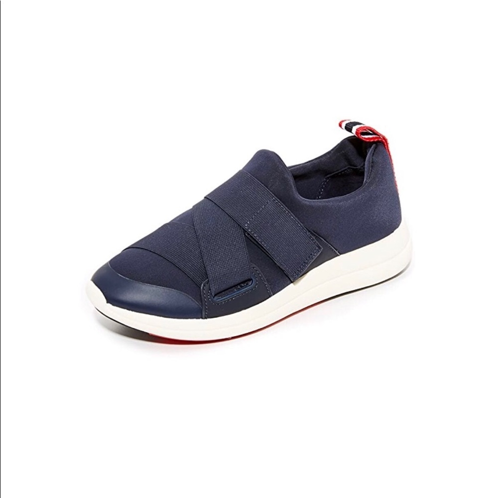 Tory Burch Neoprene Navy Sport Sneakers